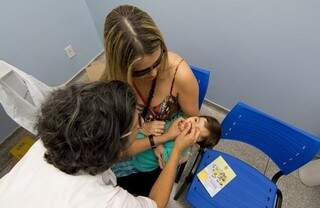 Campanha vai imunizar crianças de 12 meses a menor de 5 anos. (Foto: Divulgação/Prefeitura)