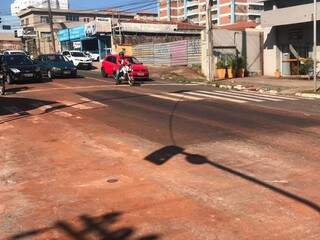 Pista foi conserta e liberada nesta terça-feira (Foto: Ronie Cruz)