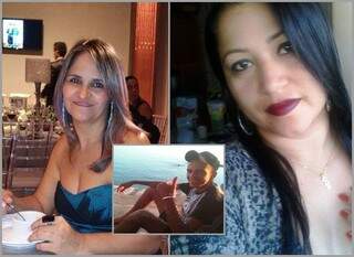 Margareth Delmonds, 43 anos, Juliano Rosa Xavier, 35 anos, e Geiziléia de Moraes Afonso, 33 anos, morreram afogados após carro em que estavam cair no rio Anhanduizinho. (Foto: Reprodução/ Facebook)