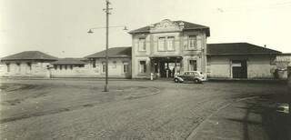 Esplanada  Ferroviária de Campo Grande na década 1940. Cidade foi a única a preservar área histórica. 