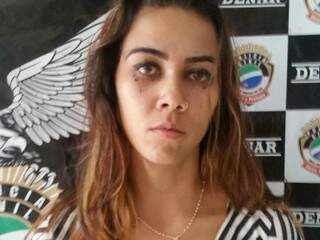 Juliana dos Santos Saff e Silva foi presa por tráfico (Foto: Divulgação)