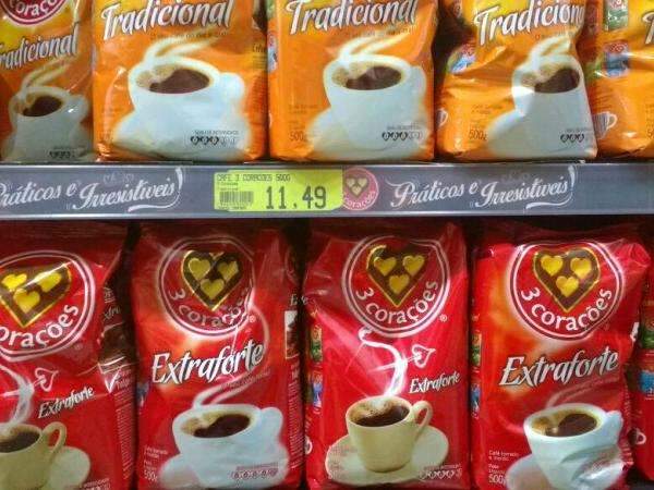 Na Capital, pacote do caf&eacute; chega a custar R$ 11,49 em supermercados