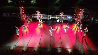 Quem abriu o espetáculo foi o grupo de dança Ararazul, da UCDB, com a coreografia “Para todo fim um novo começo”. (Foto: Assessoria de Imprensa UCDB).