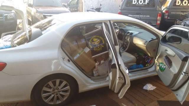 DOF apreende R$ 220 mil em contrabando em hotel com moradora de Teresina