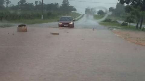 Iguatemi volta a sofrer com chuvas que desta vez alagaram 200 casas