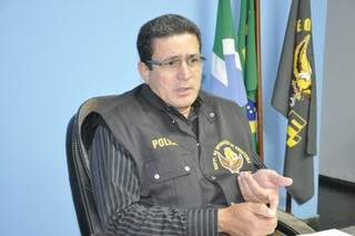 Coronel Duarte, comandante do DOF, diz que polícia está melhor preparada. (Foto: Marcos Ribeiro/O Progresso)