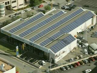 Usina de geração de energia solar fotovoltaica da Solatio na Espanha (Foto: Divulgação)
