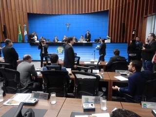 Sessão desta terça-feira (20) na Assembleia Legislativa (Foto: Leonardo Rocha)