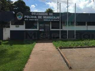 Caso foi registrado na Delegacia de Polícia Civil de Maracaju. (Foto: Robertinho/MaracajuSpeed)