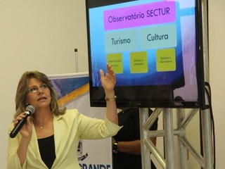 Secretária municipal de Cultura e Turismo, Nilde Brun (Foto: Arquivo)