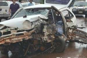 Homem morre em colis&atilde;o ap&oacute;s carro invadir contram&atilde;o e bater em carreta