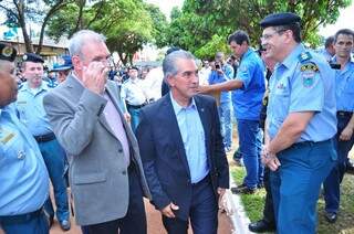 Assim como André falava ao assumir segundo governo, Reinaldo Azambuja diz que é “governador de Dourados” (Foto: Eliel Oliveira)