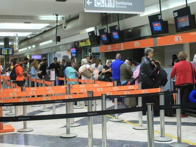 Com nove voos, Aeroporto funciona normalmente neste s&aacute;bado
