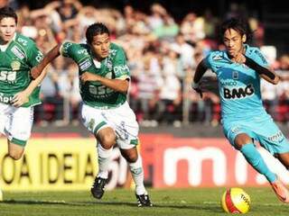 Neymar faz dois gols e, junto com Ganso, deixa Santos próximo do tri (Foto: Ari Ferreira/Lancenet)