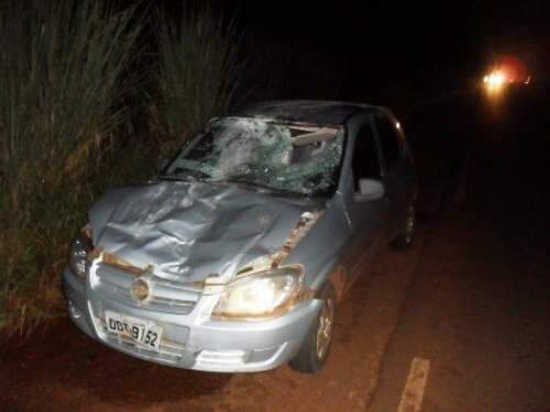 Acidente entre carro e bicicleta mata homem na BR 376
