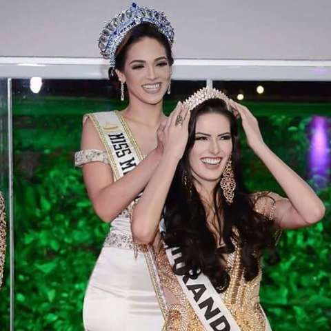Portuguesa de 21 anos, estudante de Jornalismo, &eacute; eleita Miss Mundo MS 