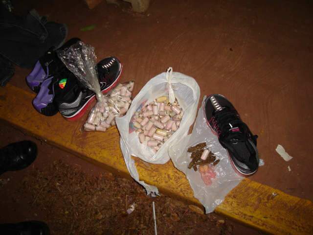  For&ccedil;a Nacional de Corumb&aacute; apreende pasta base de coca&iacute;na em t&ecirc;nis