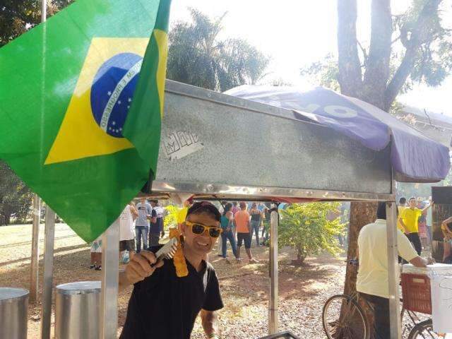 Primeiro tempo desanima, mas torcedores ainda mant&eacute;m esperan&ccedil;a 