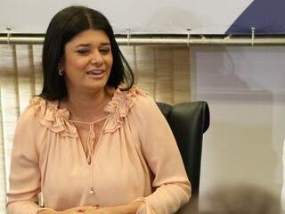 Rose Modesto (PSDB), governadora em exercício de MS. (Foto: Marcos Ermínio/Arquivo)