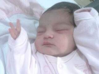A pequena Sophia Massena Rodrigues nasceu super saudável. (Foto: Arquivo Pessoal)