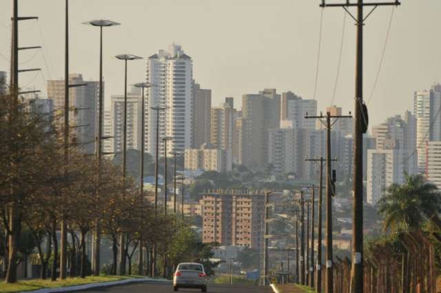 C&eacute;u claro, com n&eacute;voa seca e sem previs&atilde;o de chuva para o MS hoje