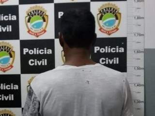 Homem de 32 anos foi preso ao engravidar criança de 11 em Ladário. (Foto: Divulgação/Polícia Civil)