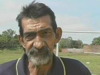 João Ferreira Ramos, também apelidado de Mão de Onça, foi ídolo do futebol em MT e também viveu como mendigo. (Foto: Reprodução)