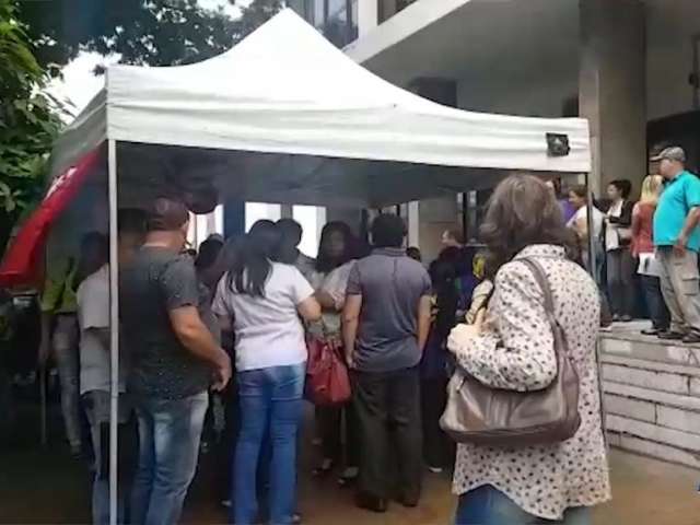 Sindicalistas fazem protesto nesta segunda-feira contra reformas