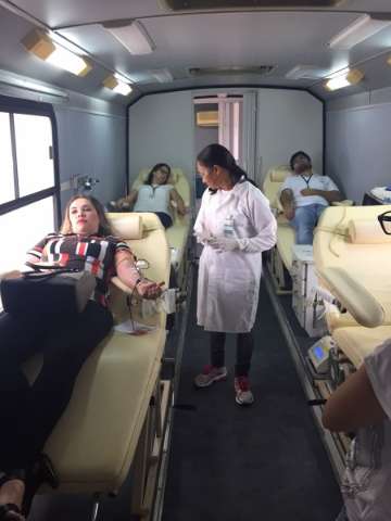 Tribunal Eleitoral realiza campanha de doa&ccedil;&atilde;o de sangue para o Hemosul