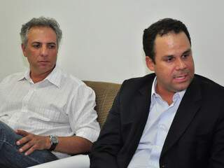 Rudel e Ernesto Borges falam do embate jurídico criado entre prefeitura e Assetur. (Foto: João Garrigó) 