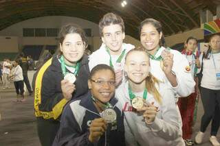 Judocas de MS foram destaques das Olimpíadas em Curitiba. Ao todo, faturaram dez medalhas. (Foto: Vitor Yoshihara)