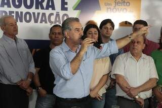 Azambuja disse que trará uma nova política para Mato Grosso do Sul (Foto: Cleber Gellio)