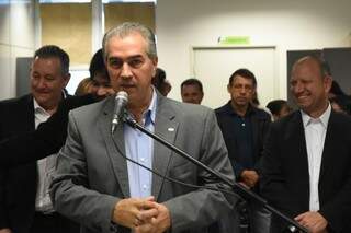 Reinaldo cumpre agenda nesta tarde em Dourados, onde anuncia incentivos no agronegócio (Foto: Jéssica Barbosa - Assessoria)