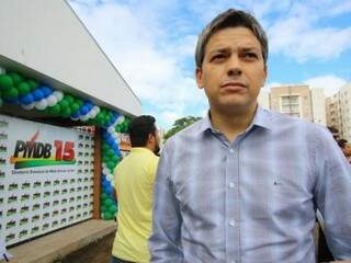 Prefeito de Coxim, Aluizio São José, do PSB. (Foto: André Bittar).