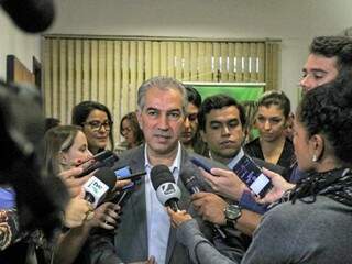 Reinaldo falou sobre o assunto durante entrevista na Governadoria (Foto: Saul Schramm)
