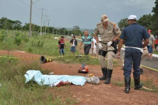 Mulher morre em acidente na BR-359 em Coxim