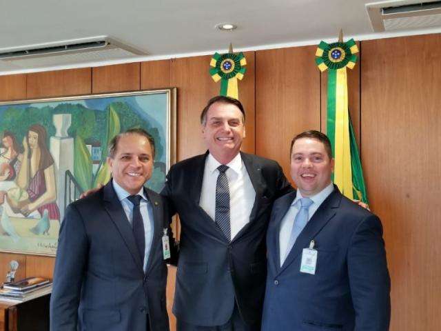 David reclamou a Bolsonaro que est&aacute; isolado dentro do partido em MS