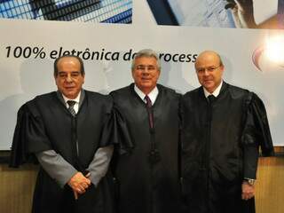 José Ancelmo, Cícero e Ronaldo Chadid foram eleitos por unanimidade entre os presentes(Foto: João Garrigó)