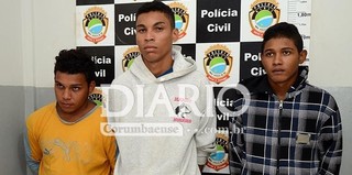 Polícia investiga diversos delitos causados por trio em Ladário e Corumbá (Foto: Anderson Gallo/Diário Corumbaense)