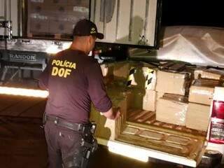 Seis são presos guardando 1.440 kg de maconha em caminhão frigorífico Seis são presos guardando 1.440 kg de maconha em caminhão frigorífico