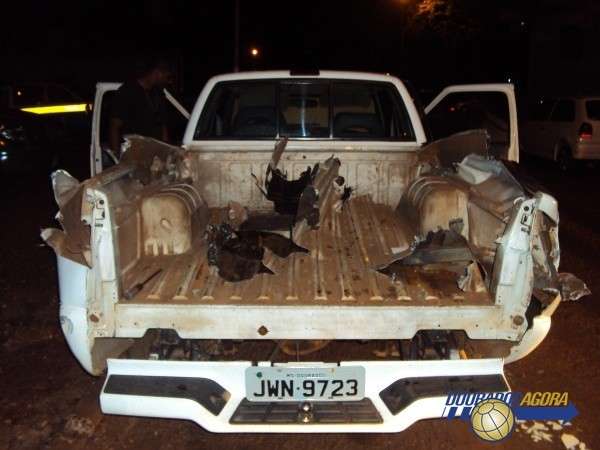 Ve&iacute;culo &eacute; apreendido com 165 kg de maconha em Dourados
