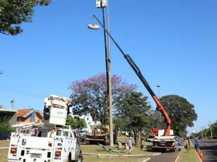 Prefeitura abre pregão para ampliar instalação de lâmpadas de led