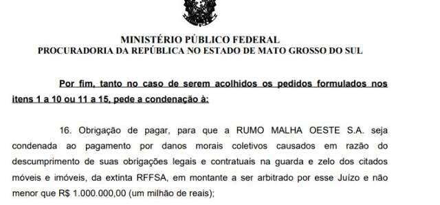 A&ccedil;&atilde;o pede multa milion&aacute;ria e tenta livrar 38 esta&ccedil;&otilde;es do abandono 