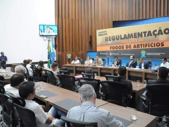 Assembleia discute projeto que amplia restri&ccedil;&atilde;o para uso de fogos de artif&iacute;cio