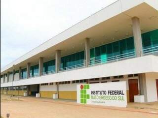 Bloco do campus do instituto em Campo Grande. (Foto: Divulgação) 