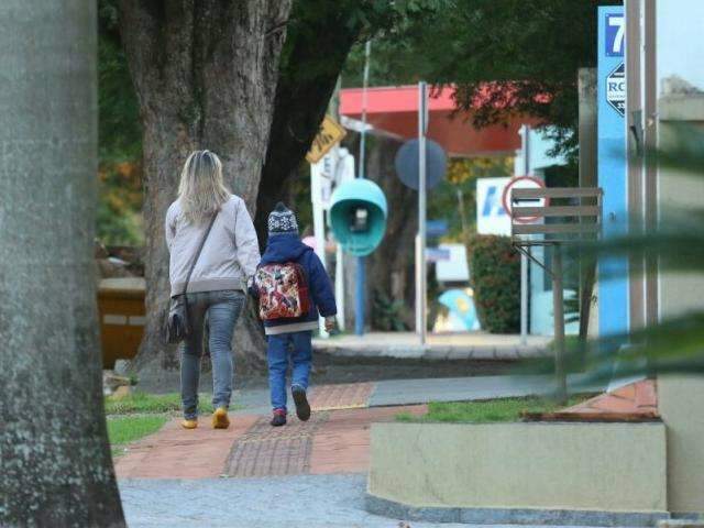 Sensa&ccedil;&atilde;o t&eacute;rmica em MS &eacute; de 5&ordm;C, mas temperaturas sobem ao longo do dia