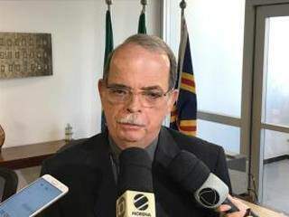 Presidente do TRT 24 Nicanor Araújo Lima. (Foto: Tatiana Marin)