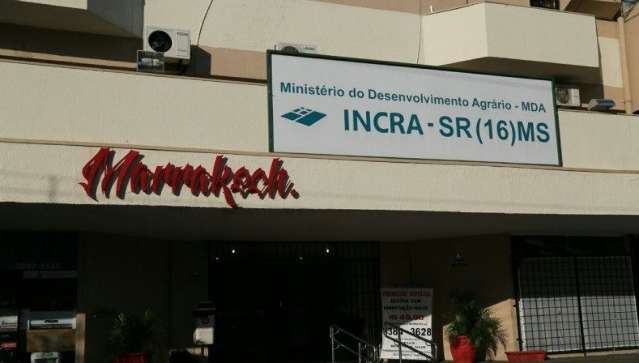 Incra abre licita&ccedil;&atilde;o de quase  R$ 800 mil para contratar terceirizados em MS