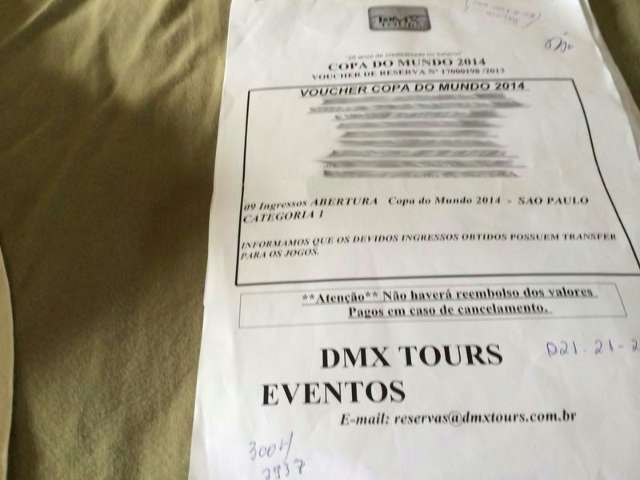 Passa de R$ 1,4 milh&atilde;o fraude na venda de ingressos da Copa em MS