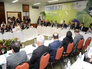 Reunião do Confaz foi realizada em Campo Grande. (Foto: Minamar Júnior)
